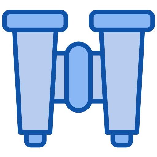 Telescope svg vector icon