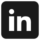 linkdin, logo, media, social svg vector icon