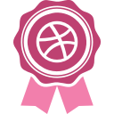 dribble svg vector icon