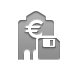 bank,euro,diskette icon