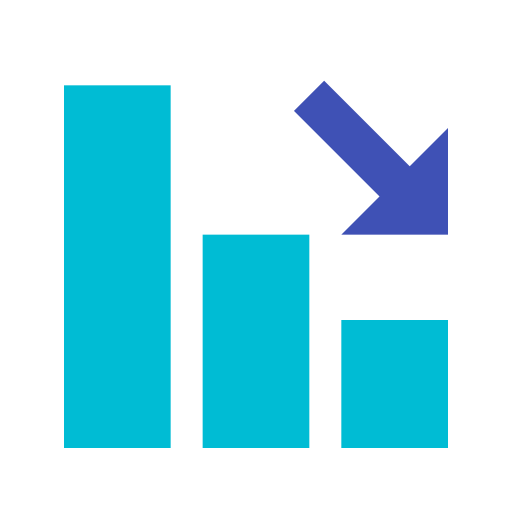 Negative Dynamic svg vector icon