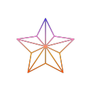 decorations, diwali, festival, lights, star svg vector icon