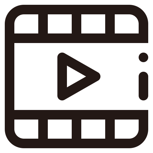 Video svg vector icon