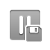 pause,diskette icon