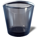 trashcan,empty,blank icon