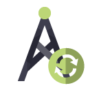 antenna,refresh icon