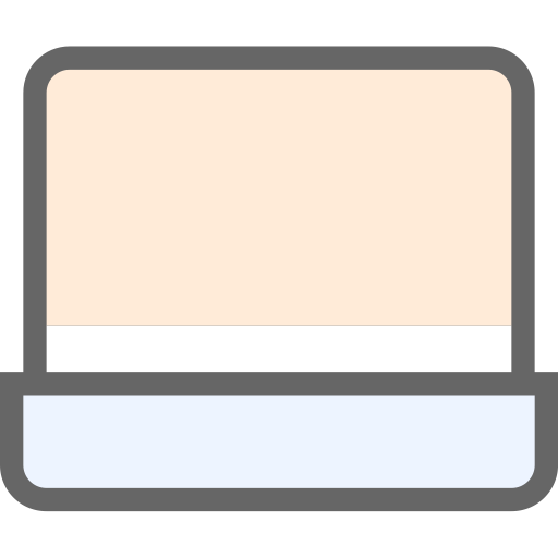 Laptop svg vector icon