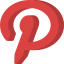 photo, picture, pinterest, share, social, social media, social network svg vector icon