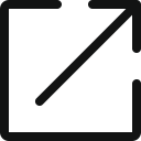 arrow, expand, fullscreen, scale svg vector icon