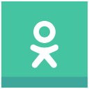 odnoklassniki, ok svg vector icon