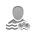 swimming,binoculars icon