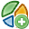 add, piechart icon