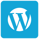 wordpress, wp svg vector icon