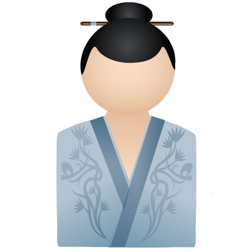 kimono,blue,woman,account,person,people,human,user,female,member,profile icon