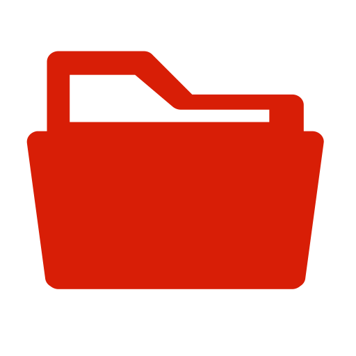 Folder svg vector icon