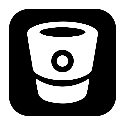 Bitbucket Square svg vector icon