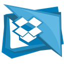 box, cloud, dropbox, folder, social icon