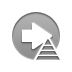 arrow,right,pyramid icon