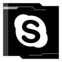 internet, skype, web svg vector icon
