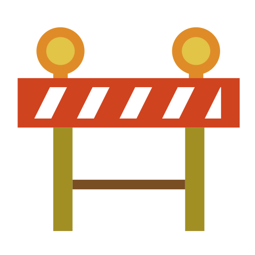 Railroad Fence svg vector icon