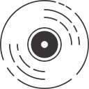 gramaphone, turntable, vintage, vinyl svg vector icon
