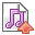 music,music up,up,ascend,rise,ascending,upload,increase icon