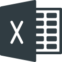 brand, brands, excel, logo, logos svg vector icon