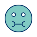 emot, face, sick, smiley svg vector icon