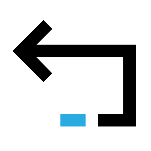 Return svg vector icon