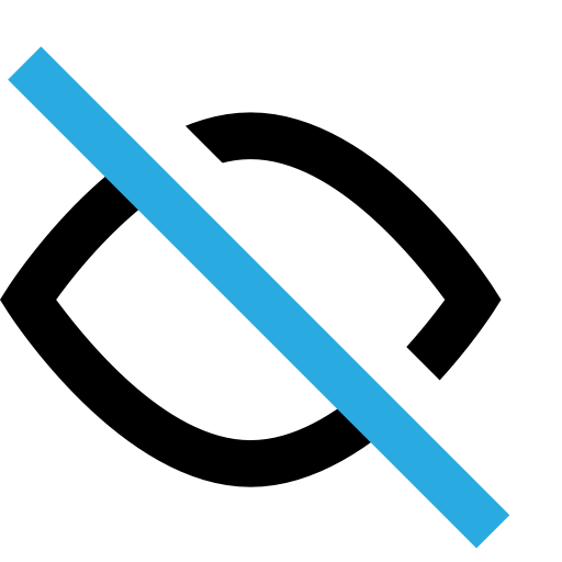 Hidden Password svg vector icon