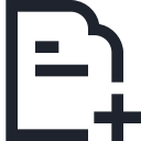 add, correspondence, document, file, new, office, paper, plus svg vector icon