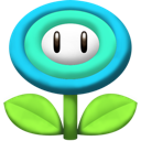 flower, ice icon