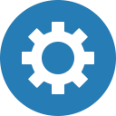 circle, cog, customize, gear, preferences, settings svg vector icon