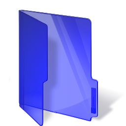 dark,blue,folder icon