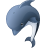 animal, dolphin icon
