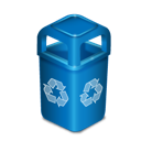 garbage, recycle bin, trash icon