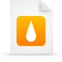 file,document,paper,orange icon