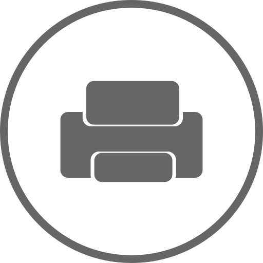 Receipt Printer svg vector icon