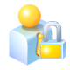lock, user icon