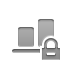 align,horizontal,bottom,lock icon