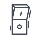 electric, electricity, power, switch svg vector icon