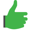 hand,thumbsup icon