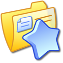 folder,yellow,favourite icon