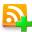 rss,add,plus,subscribe,feed icon