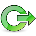 gnome,session,logout,exit,sign out,quit icon
