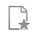 document,star icon