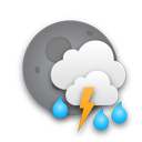 tstorm,night icon