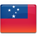 samoa,flag,country icon