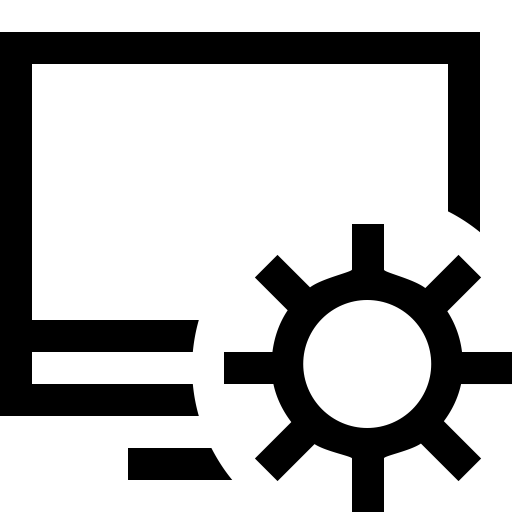 Identify The Class Remote Configuration svg vector icon