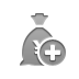 money,bag,yen,add icon